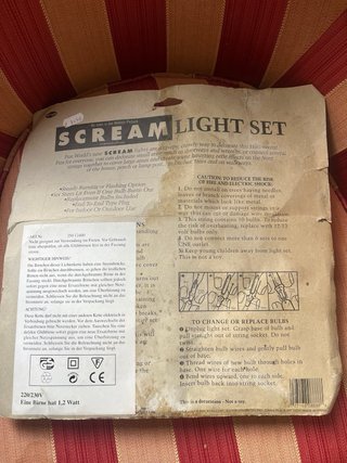 Luces de Scream