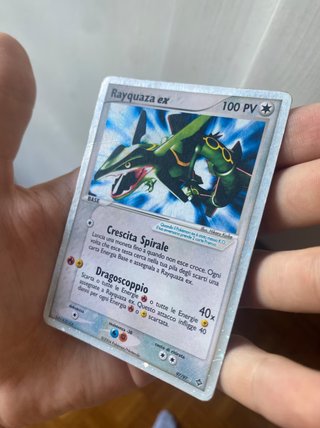 Rayquaza ex (DR 97/97) Ex Drago Good/Creased ITA