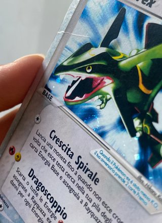 Rayquaza ex (DR 97/97) Ex Drago Good/Creased ITA