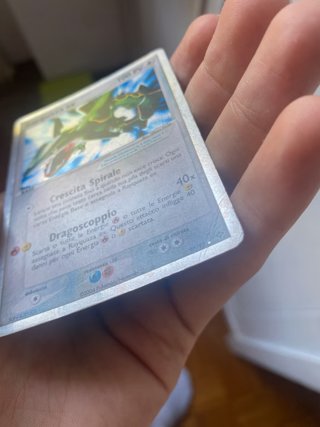 Rayquaza ex (DR 97/97) Ex Drago Good/Creased ITA