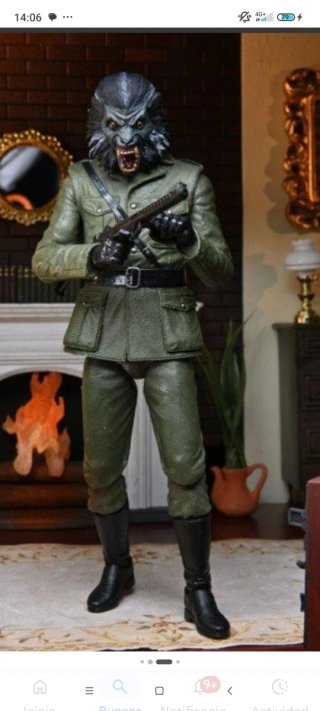 Figura NECA Hombre Lobo en Londres