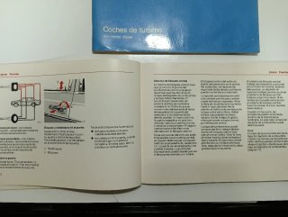 Manual Mercedes W123 Instrucciones