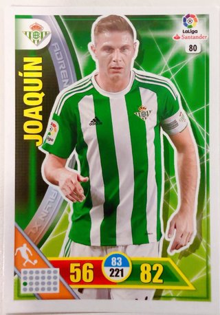 Lote 14 cartas Adrenalyn XL Betis 2016/17