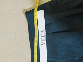 Completo Donna Blazer E pantalone Palazzo blu