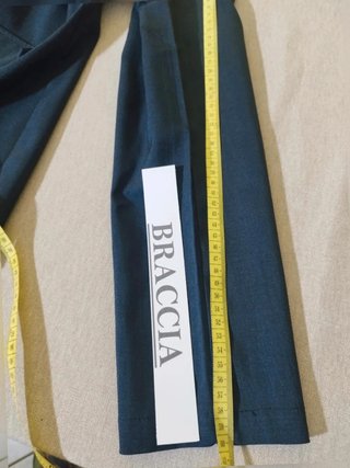 Completo Donna Blazer E pantalone Palazzo blu