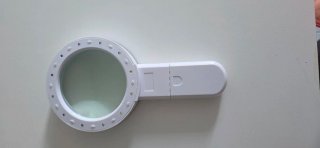 Lupa con luz LED