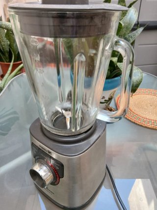Licuadora de vaso de cristal