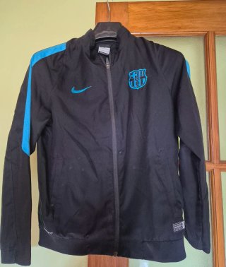 Chándal FC Barcelona Nike Negro y Azul