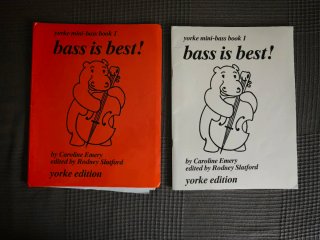 Libro Yorke mini-bass book 1: Bass is best!