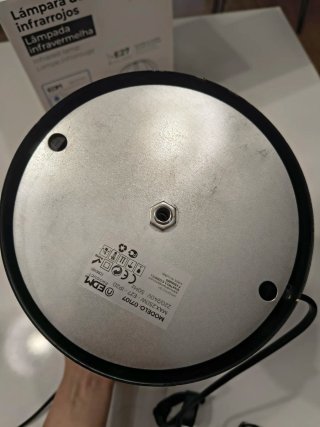 Lámpara Infrarrojos EDM E27 250W