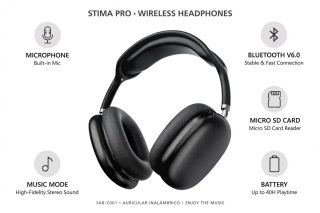 Auriculares Negros