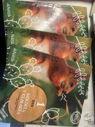 Libros de 2 de eso Almina, Ceuta.