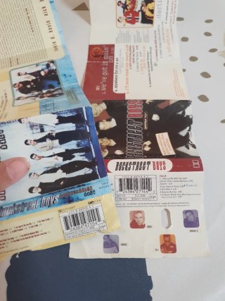 Lote Casetes Backstreet Boys