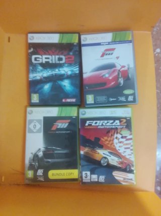 Pack 9 Juegos Carreras Xbox 360