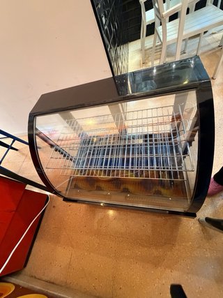 Vitrina Refrigerada Encimera Vidrio Curvo