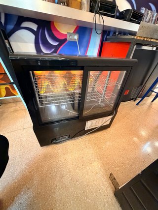 Vitrina Refrigerada Encimera Vidrio Curvo