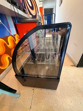 Vitrina Refrigerada Encimera Vidrio Curvo