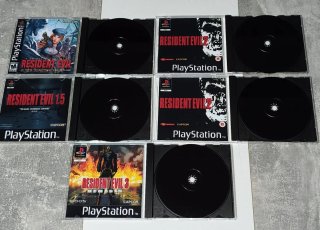 Lote Juegos PlayStation 1 Saga Resident Evil