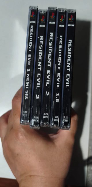Lote Juegos PlayStation 1 Saga Resident Evil