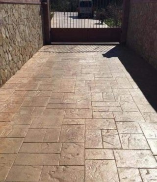 Hormigon impreso