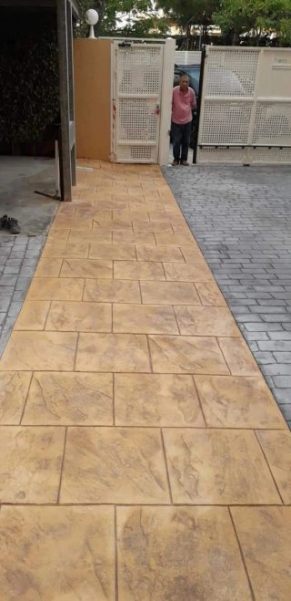 Hormigon impreso