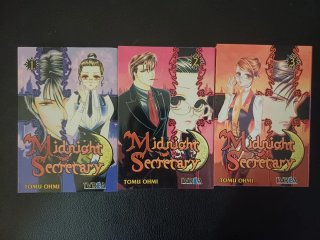 Manga midnight secretary tomo 1,2 y 3