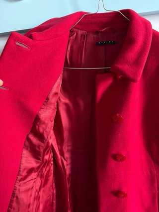 Cappotto Sisley Rosso Donna