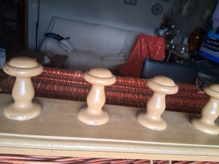 Perchero Vintage Madera maciza