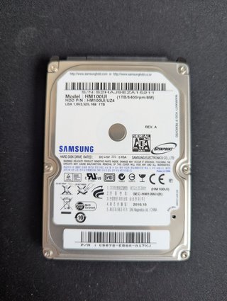 Disco Duro Samsung 1TB 2.5 HM100UI
