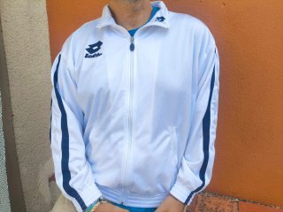 Chaqueta deportiva Lotto blanca