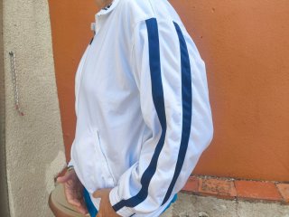 Chaqueta deportiva Lotto blanca