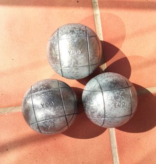3 palline da bocce professionali Obut ATC 74 690