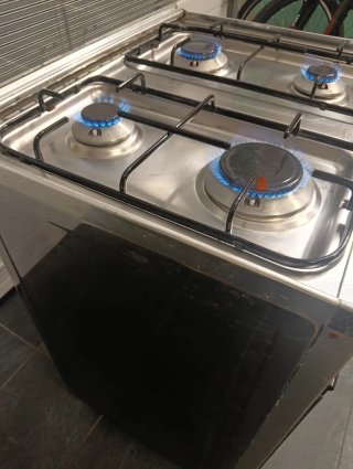Cocina de gas butano