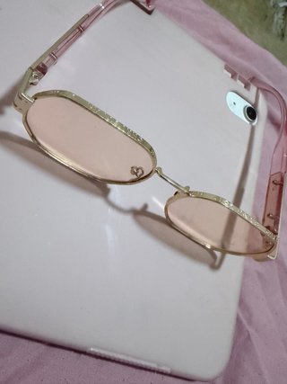 Gafas Christian Dior Doradas Rosadas