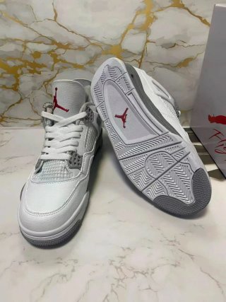 Jordan 4 Retro White Oreo Talla 40