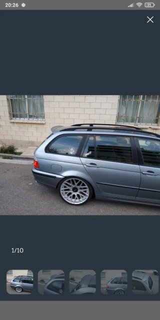 Alerón BMW E46 Touring