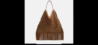 Bolso Carolina Herrera Piel Ante Marrón