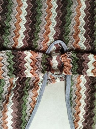 Mono Corto Punto Zigzag Halter BonBon T Única