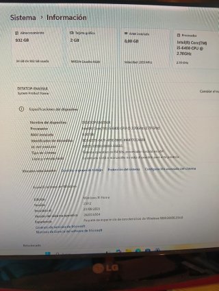 PC Intel i5 6400 Completo