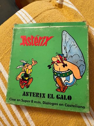 Película Super 8 Asterix El Gallo solo una bobina