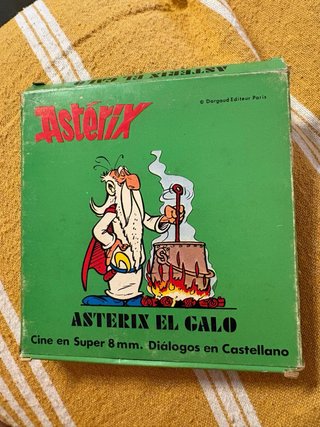 Película Super 8 Asterix El Gallo solo una bobina