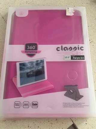 Funda iPad Pro 10.5 Classic Rosa 360°