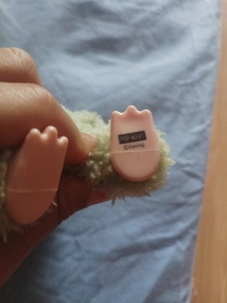 Labubu verde peluche