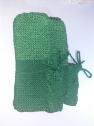 Scarpa da notte uomo verde taglia 46