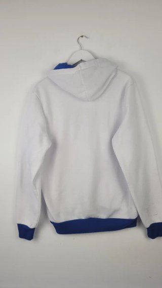 Sudadera Hollister Blanca y Azul