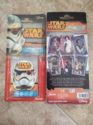 Cartas Fournier Disney Star Wars Marvel Hello Kitt