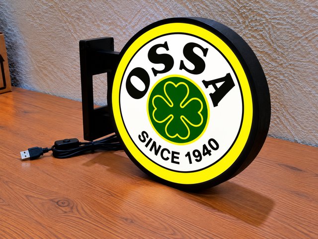 Cartel luminoso OSSA LED Retro
