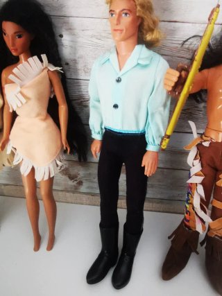 Muñecas Pocahontas y Nakoma