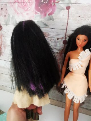 Muñecas Pocahontas y Nakoma