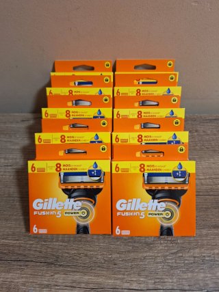60 Recambios Cuchillas Gillette Fusion5 Power